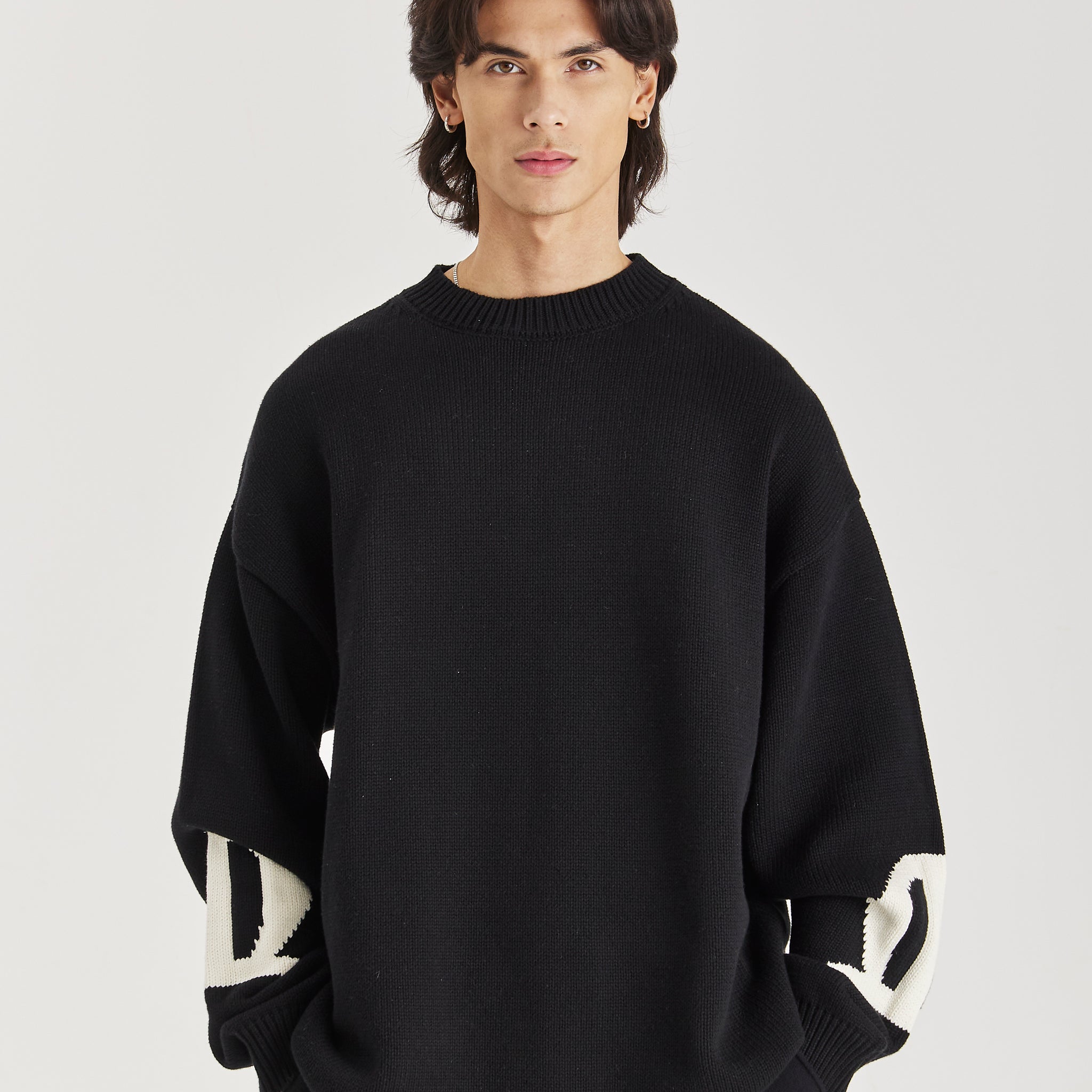 MR CHUNKY KNIT CREWNECK